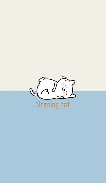 [LINE着せ替え] I am a Sleeping cat 70の画像1