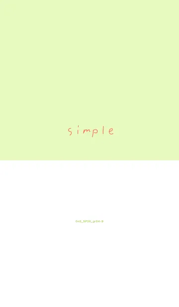 [LINE着せ替え] 0n0_26_グリーン4-9の画像1