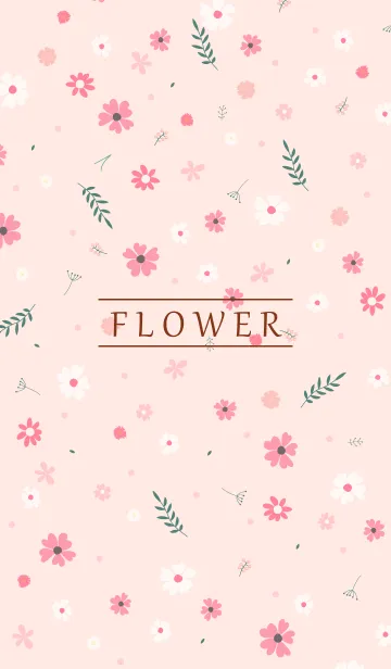 [LINE着せ替え] MANY FLOWERS PINK 18の画像1