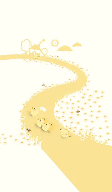 quack... keep up！ J-Beige.Yellowの着せ替えメイン画像