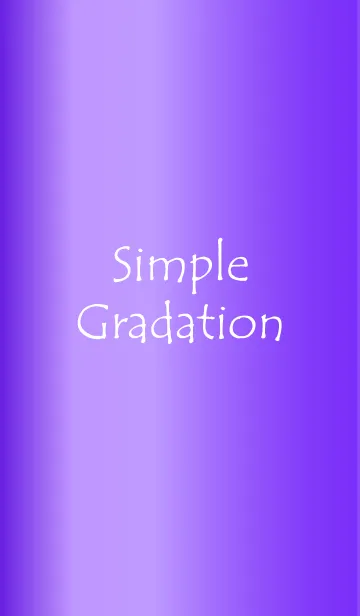 [LINE着せ替え] Simple Gradation -GlossyPurple 17-の画像1