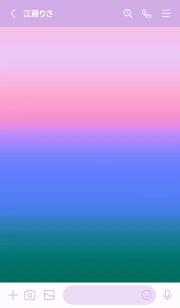 [LINE着せ替え] シンプル グラデーション _48の画像2