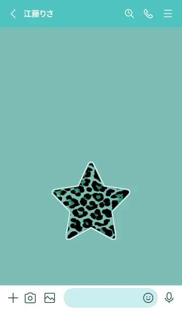 [LINE着せ替え] レオパード スター 28の画像2