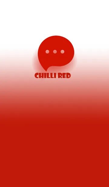 [LINE着せ替え] Chilli Red & White Theme V.3 (JP)の画像1