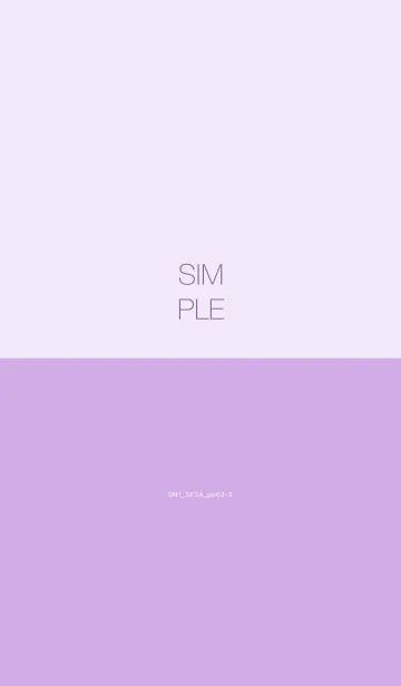 [LINE着せ替え] 0N1_24_パープル2-3の画像1