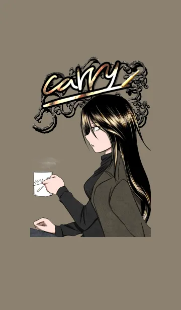 [LINE着せ替え] Carry Coffeeの画像1