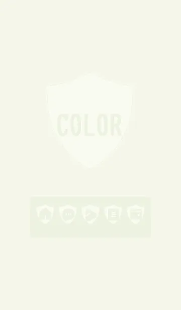 [LINE着せ替え] green color Y13の画像1