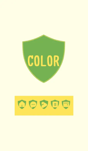 [LINE着せ替え] yellow color Y07の画像1