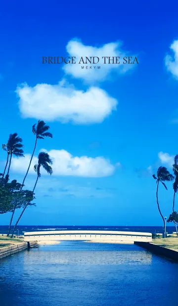 [LINE着せ替え] BRIDGE AND THE SEA.MEKYM 9の画像1