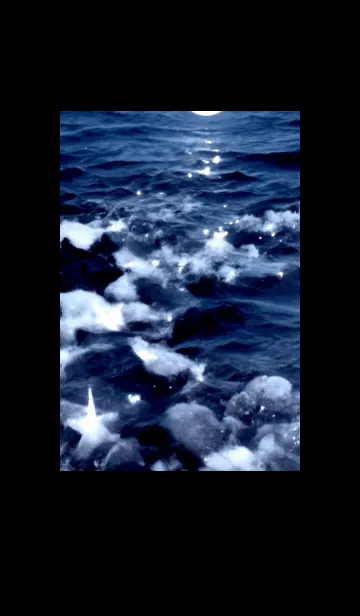 [LINE着せ替え] 夜の月 月の海 #4jcd_15。の画像1
