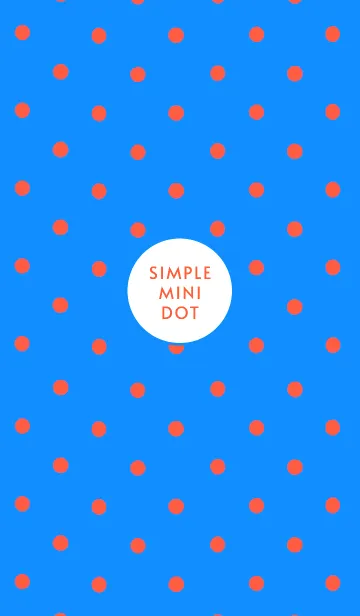 [LINE着せ替え] シンプル ミニ ドット 165の画像1