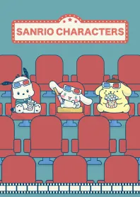 [LINE着せ替え] サンリオキャラクターズ レトロシネマの画像1