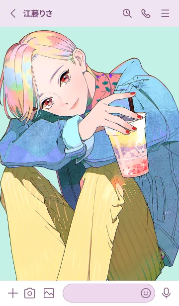 [LINE着せ替え] ジェンダーレス男子に愛されています。の画像2