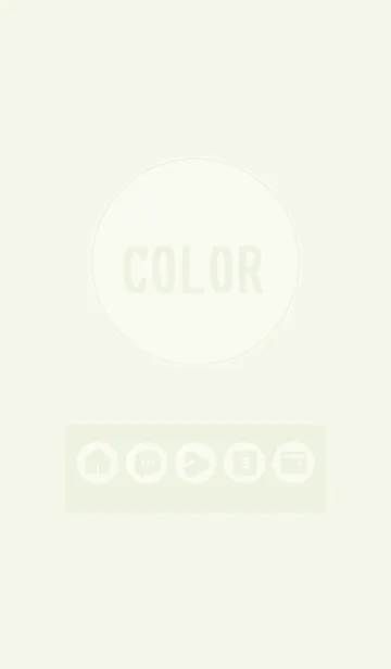 [LINE着せ替え] green color A13の画像1