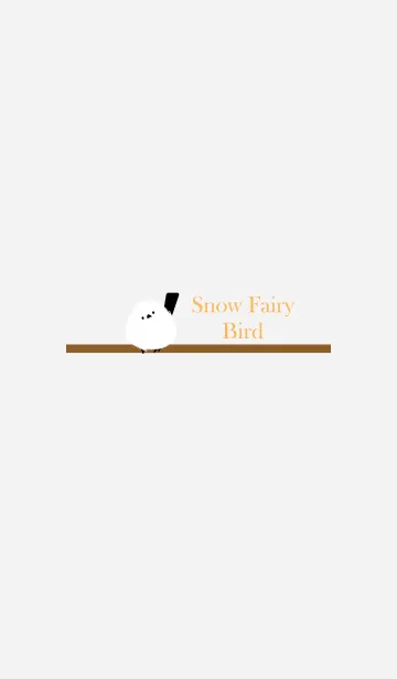 [LINE着せ替え] Snow Fairy Bird...21の画像1