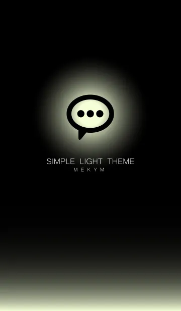 [LINE着せ替え] SIMPLE LIGHT ICON-GRADATION 28の画像1