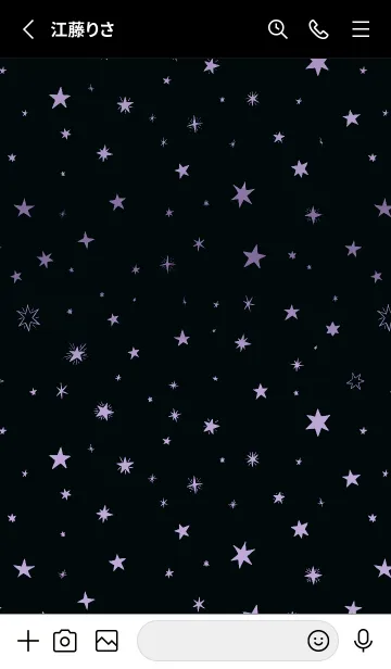 [LINE着せ替え] ミニ スターズ _69の画像2