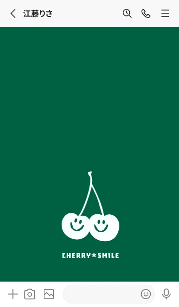 [LINE着せ替え] チェリー スマイル 142の画像2