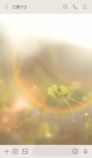 [LINE着せ替え] 本物ラッキークローバーズ #Cuddle 40の画像2