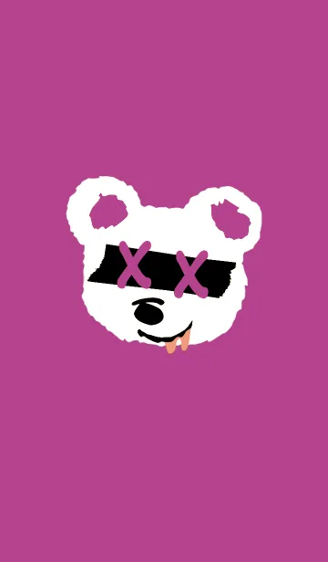 [LINE着せ替え] バッド べア 97の画像1