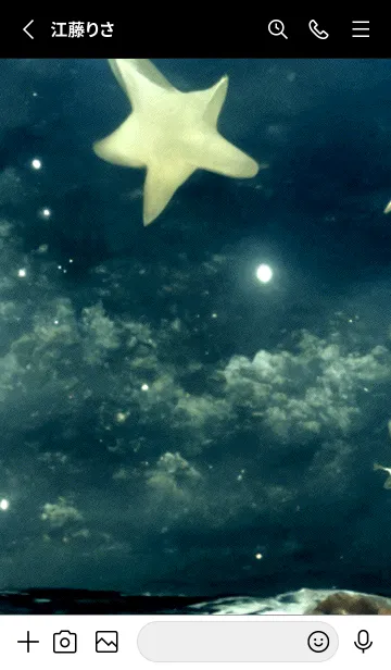 [LINE着せ替え] 夜の月 月の海 #DkF_11。の画像2