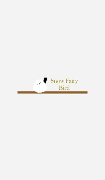 [LINE着せ替え] Snow Fairy Bird...22の画像1