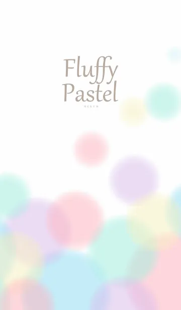 [LINE着せ替え] Fluffy Pastel-SIMPLE 18の画像1
