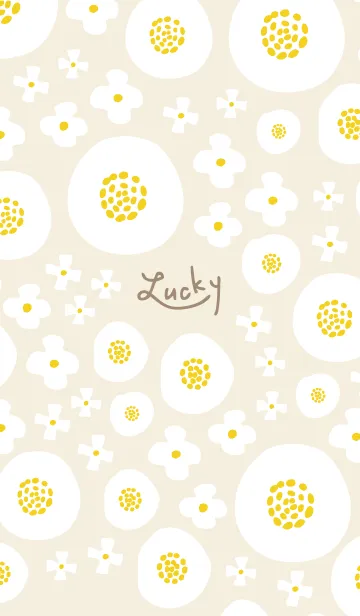 [LINE着せ替え] 3種の白い花28の画像1