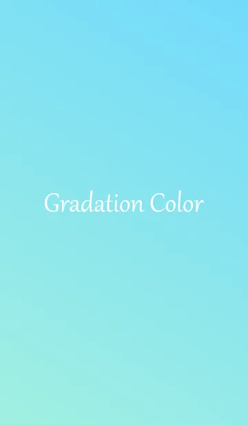 [LINE着せ替え] Gradation Color *L.Blue 4*の画像1