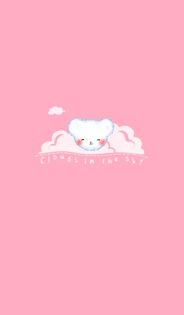 [LINE着せ替え] Cloud Bear J-Pink Ladyの画像1