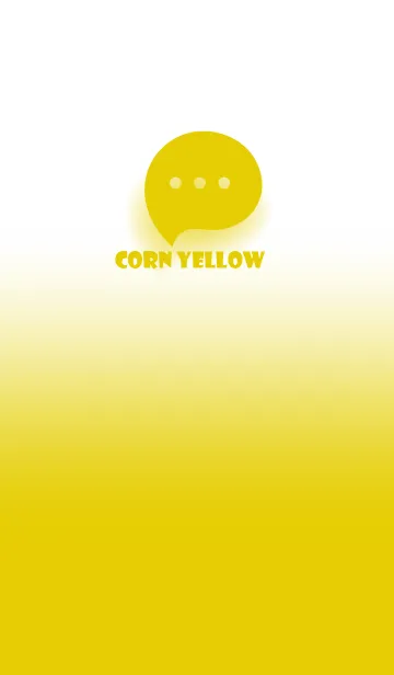 [LINE着せ替え] Corn Yellow & White Theme V.3 (JP)の画像1