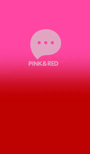 [LINE着せ替え] Pink & Red V3 (JP)の画像1