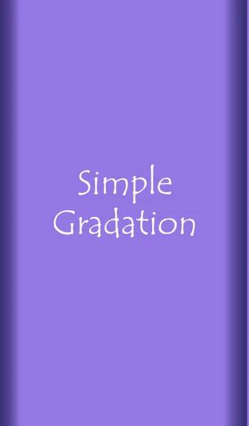 [LINE着せ替え] Simple Gradation -GlossyPurple 18-の画像1