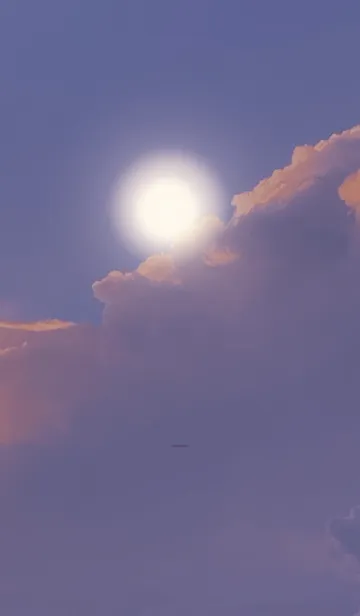 [LINE着せ替え] 紫 : 神秘的な光の画像1