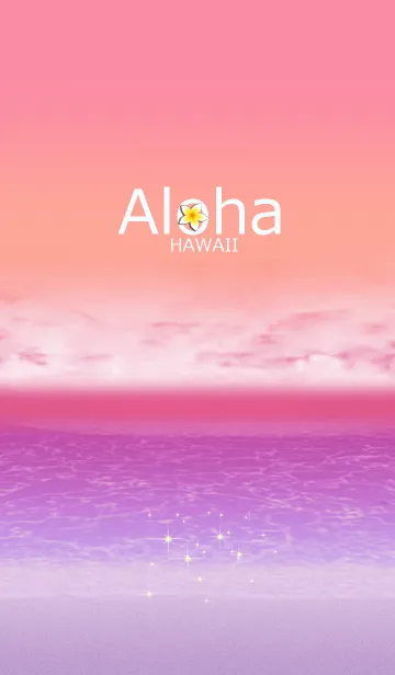 [LINE着せ替え] 秋でもハワイ＊ALOHA+313の画像1