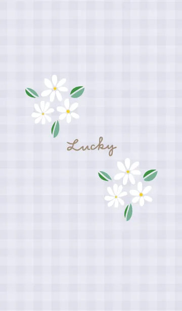 [LINE着せ替え] かわいい白い花束22の画像1