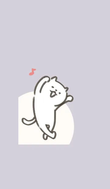 [LINE着せ替え] ダンシングねこの画像1