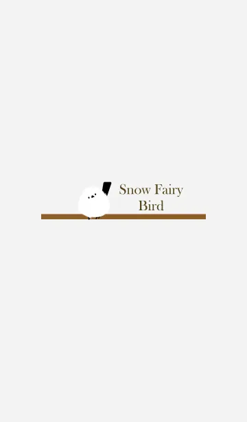 [LINE着せ替え] Snow Fairy Bird...23の画像1