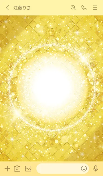 [LINE着せ替え] 金運を呼び込む✨Sparkle Luxury Goldの画像2