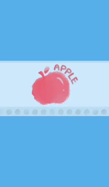[LINE着せ替え] Smudged Apple J-Indigo.Pinkの画像1