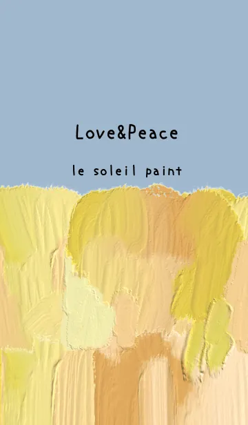 [LINE着せ替え] 油絵アート【le soleil paint 241】の画像1