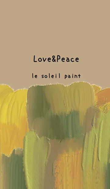 [LINE着せ替え] 油絵アート【le soleil paint 242】の画像1