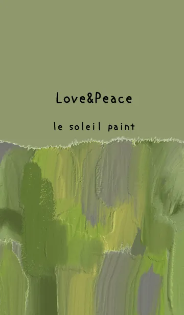 [LINE着せ替え] 油絵アート【le soleil paint 243】の画像1