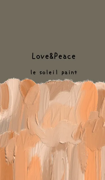 [LINE着せ替え] 油絵アート【le soleil paint 249】の画像1