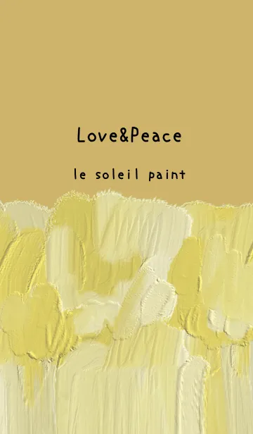 [LINE着せ替え] 油絵アート【le soleil paint 250】の画像1