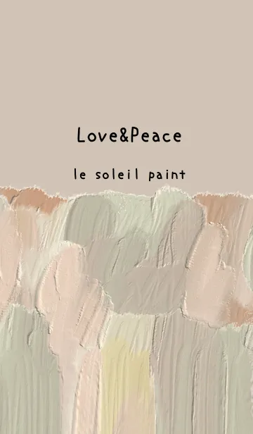 [LINE着せ替え] 油絵アート【le soleil paint 254】の画像1