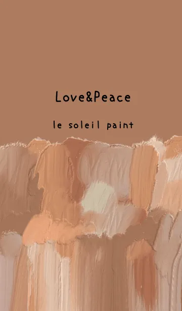 [LINE着せ替え] 油絵アート【le soleil paint 257】の画像1