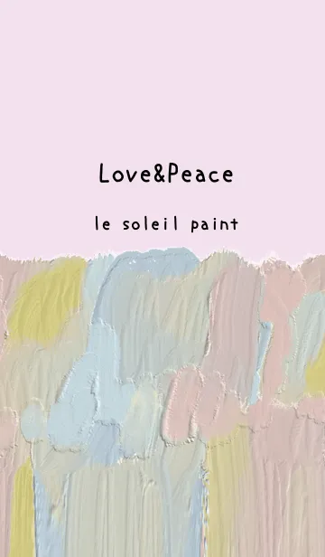 [LINE着せ替え] 油絵アート【le soleil paint 258】の画像1