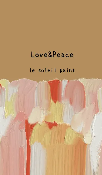 [LINE着せ替え] 油絵アート【le soleil paint 259】の画像1