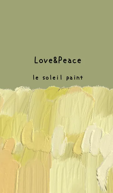 [LINE着せ替え] 油絵アート【le soleil paint 262】の画像1